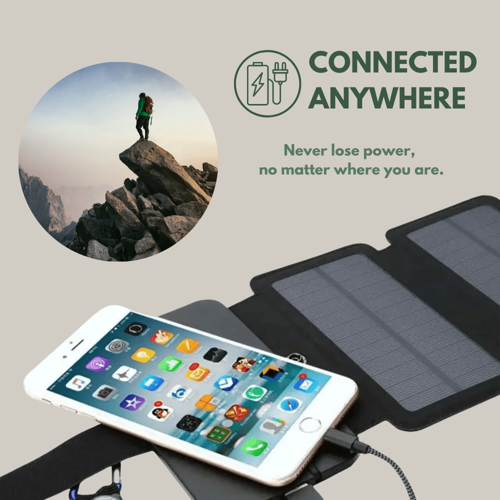 Solar Power Bank Charger Weather-Resistant | Everhikes - Everhikes