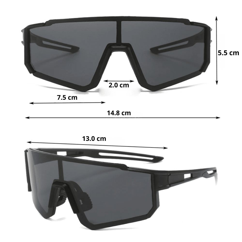 Sports Sunglasses – Lightweight Anti-Glare Ergonomic Fit - Everhikes