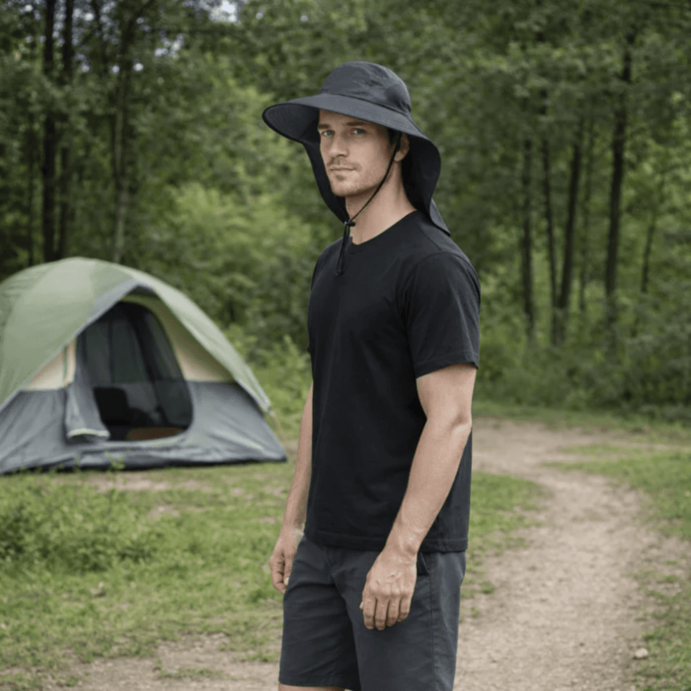 Sun Hat, Lightweight Breathable Wide - Brim Outdoor Hat - Everhikes