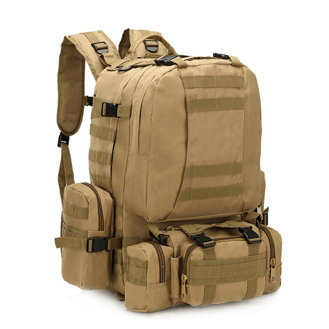 Tactical Backpack, Rugged Water - Resistant Outdoor Pack - Everhikes