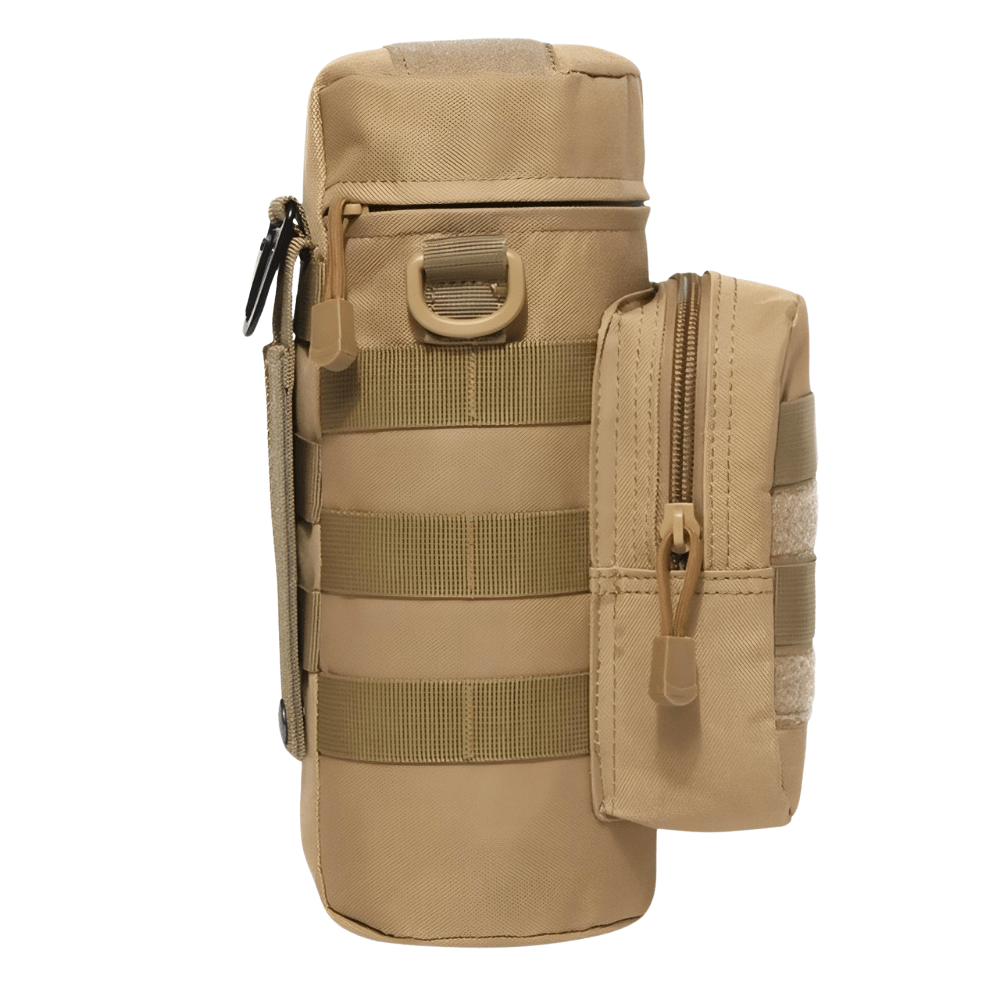 Tactical Water Bottle Holder with Accessory Pocket | Everhikes - Everhikes