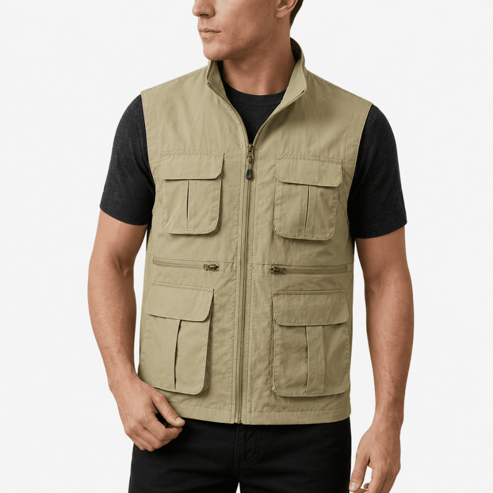 Travel Vest Lightweight Quick-Dry Multi-Pocket | Everhikes - Everhikes