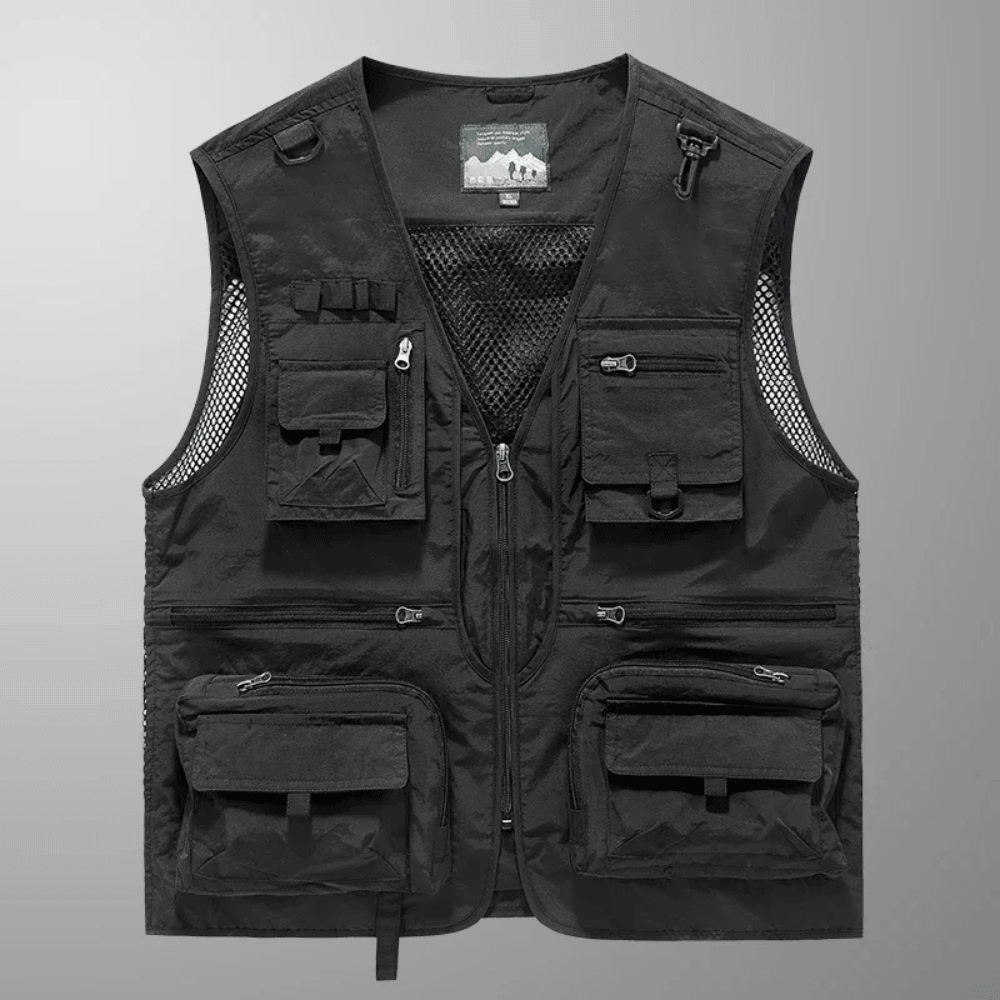 Utility Vest, Lightweight Mesh Multi - Pocket Outdoor Vest | Everhikes - Everhikes