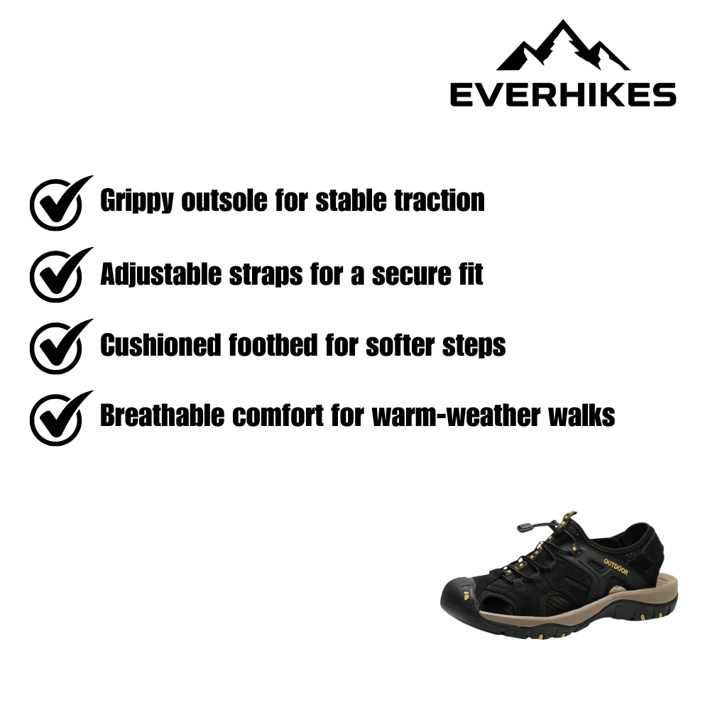 Walking Sandals, Breathable Supportive | Everhikes - Everhikes