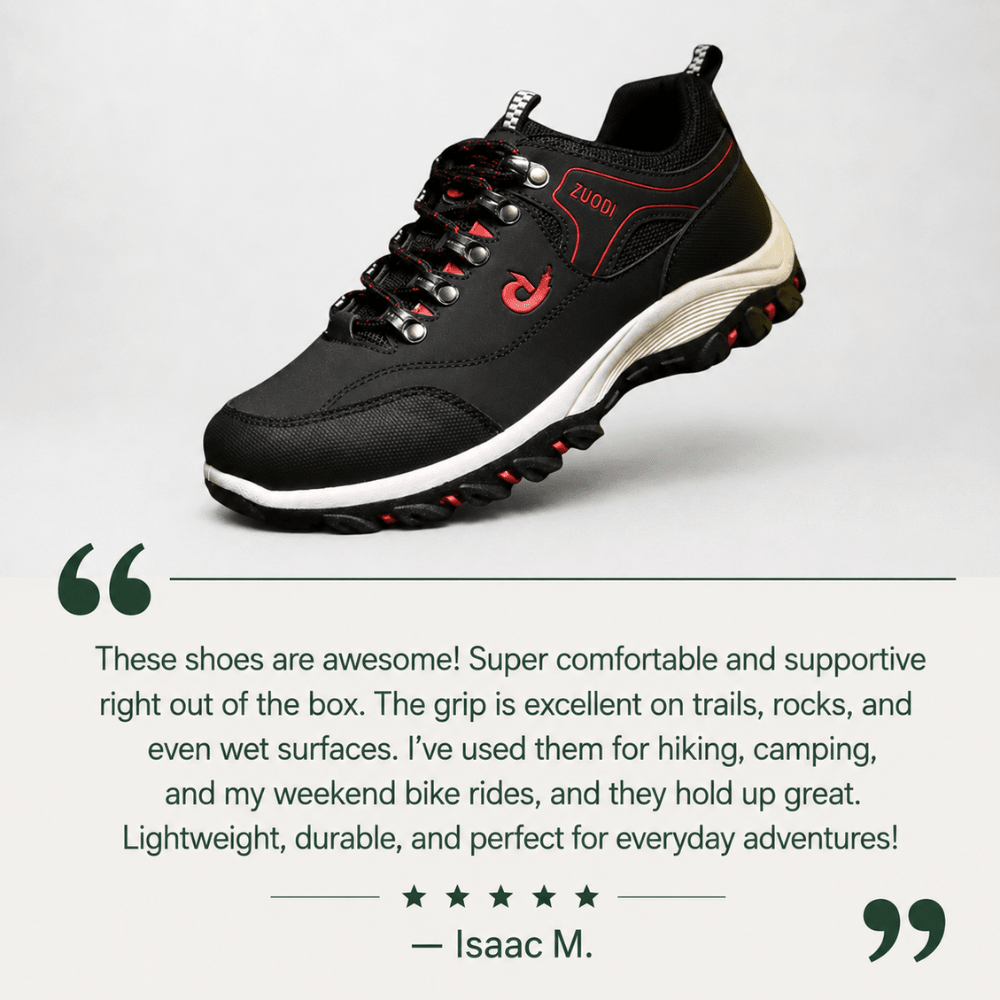 Walking Shoes – Lightweight Durable Men’s Shoes - Everhikes