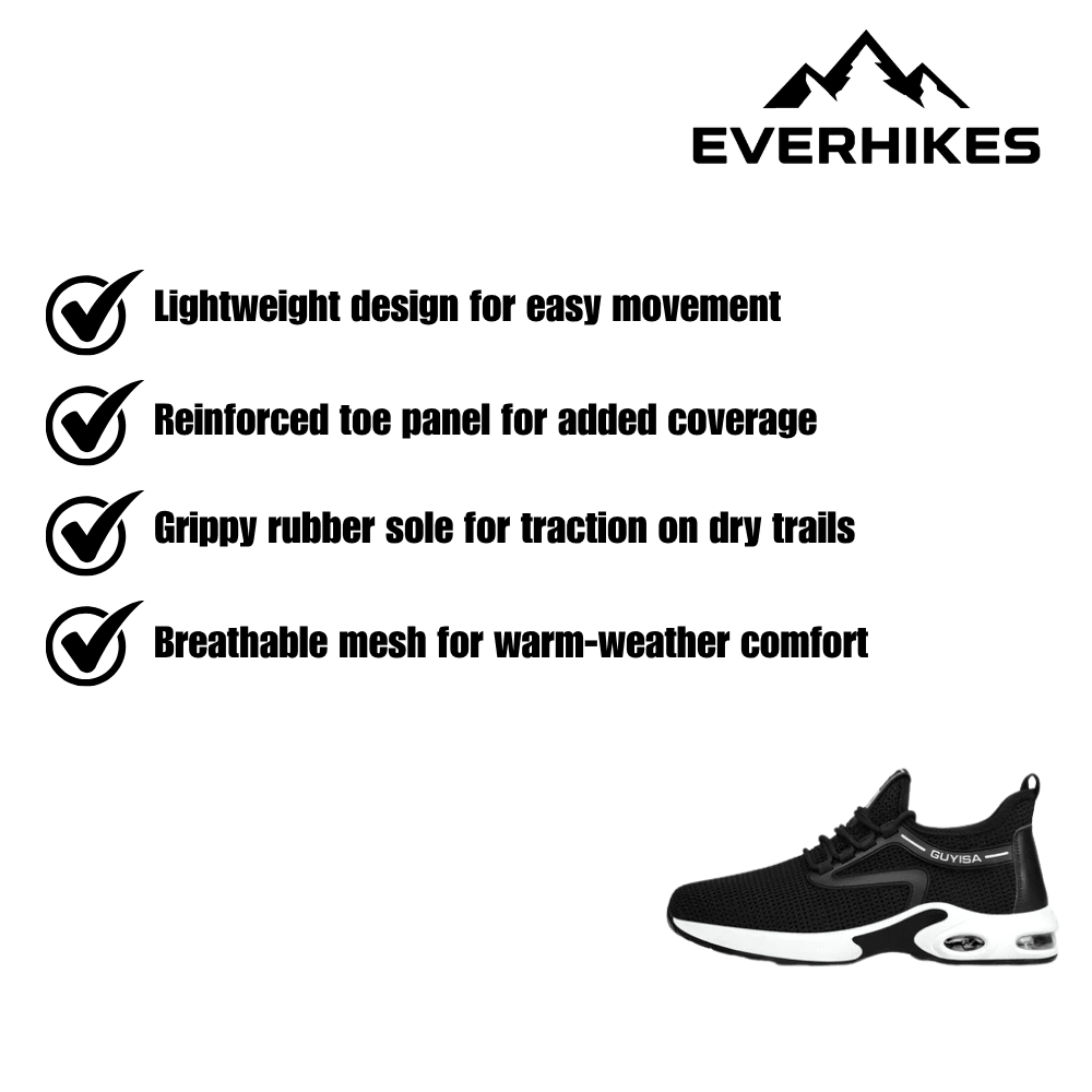 Walking Shoes, Lightweight Grippy Trail Shoes | Everhikes - Everhikes