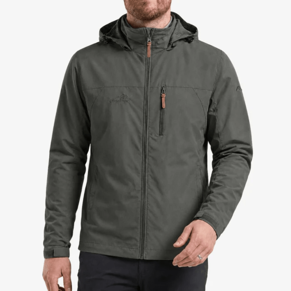 Waterproof Jacket, Lightweight Outdoor Adjustable Cuffs & Hem - Everhikes