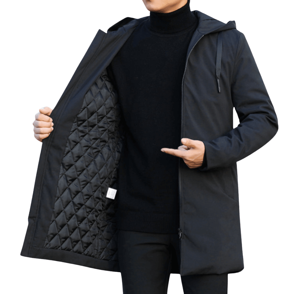 Winter Coat, Insulated Quilted Hooded Outerwear | Everhikes - Everhikes