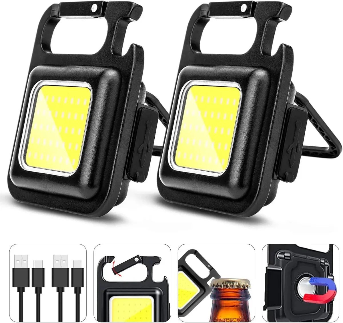 Work Light, Compact USB Rechargeable Magnetic Light | Everhikes - Everhikes