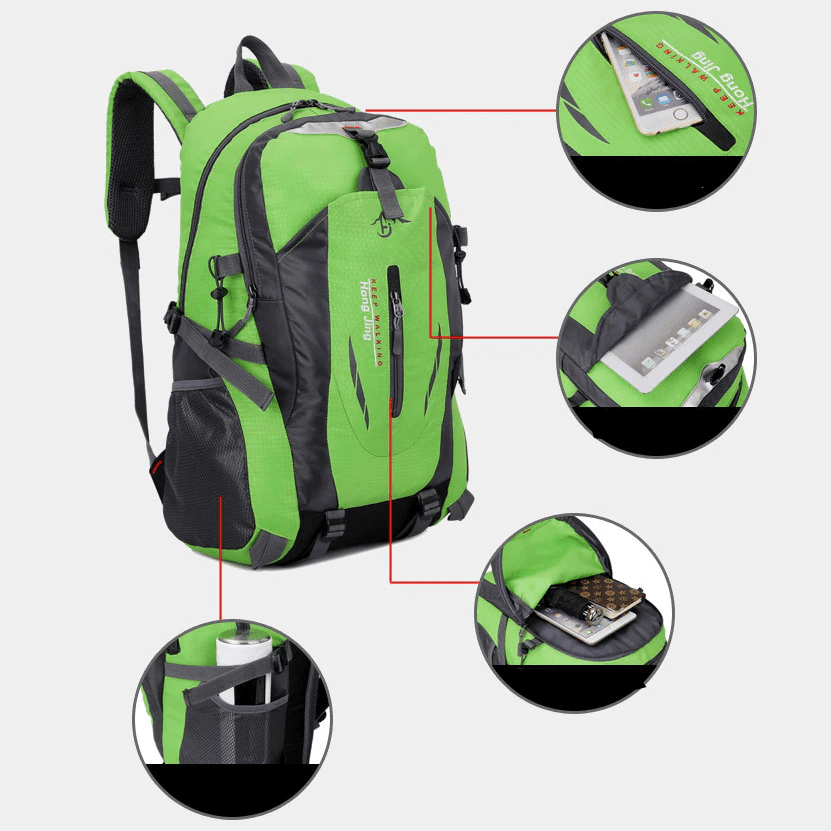 40L Hiking Backpack, Lightweight Waterproof | Everhikes - Everhikes