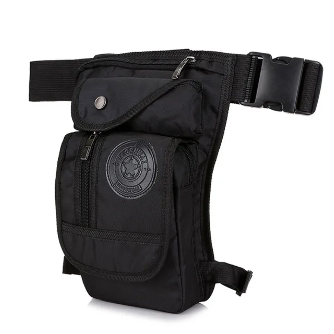 Motorcycle Leg Bag Durable Adjustable Outdoor Pouch