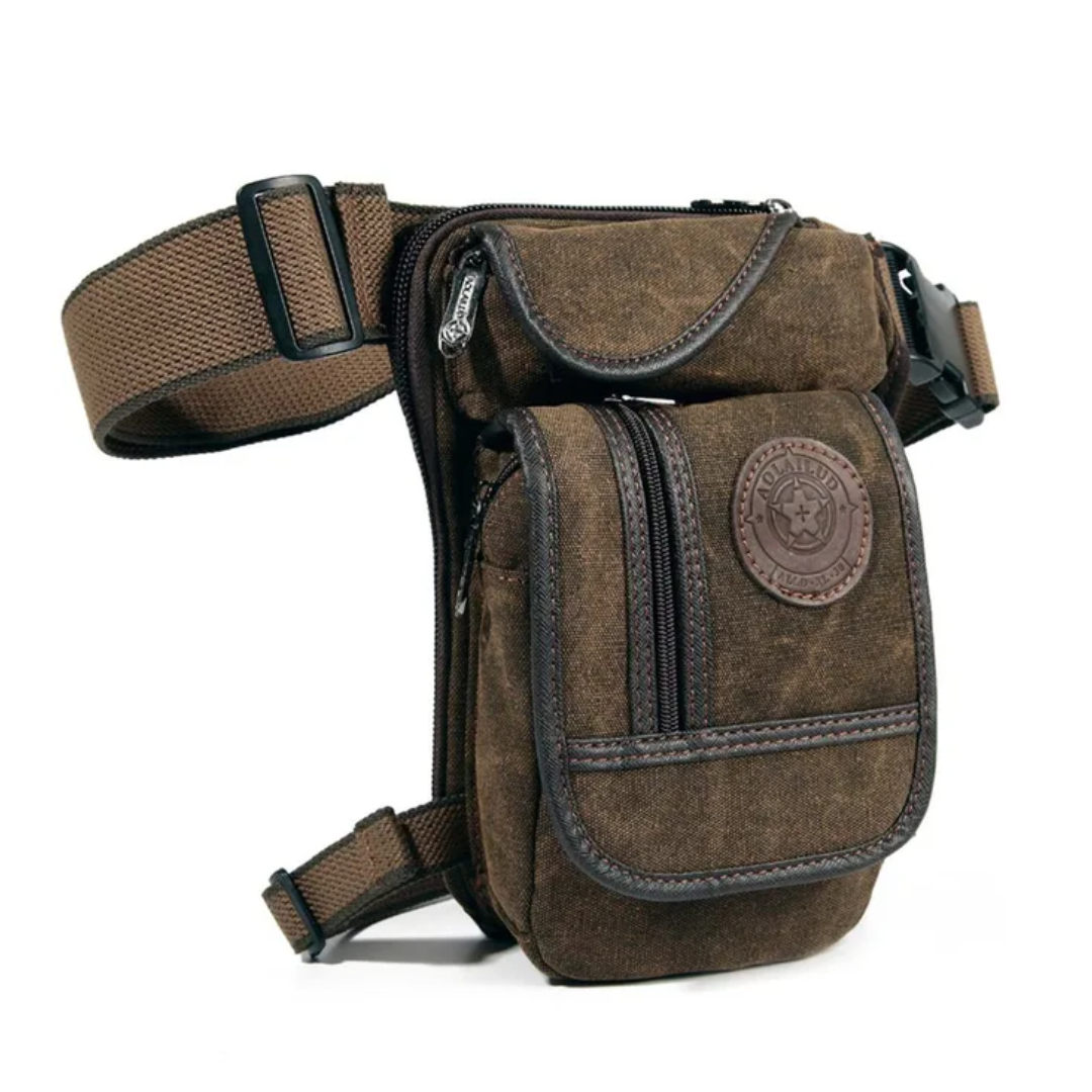 Motorcycle Leg Bag Durable Adjustable Outdoor Pouch
