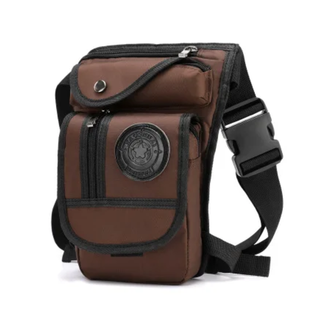 Motorcycle Leg Bag Durable Adjustable Outdoor Pouch