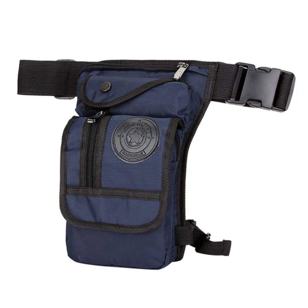 Motorcycle Leg Bag Durable Adjustable Outdoor Pouch
