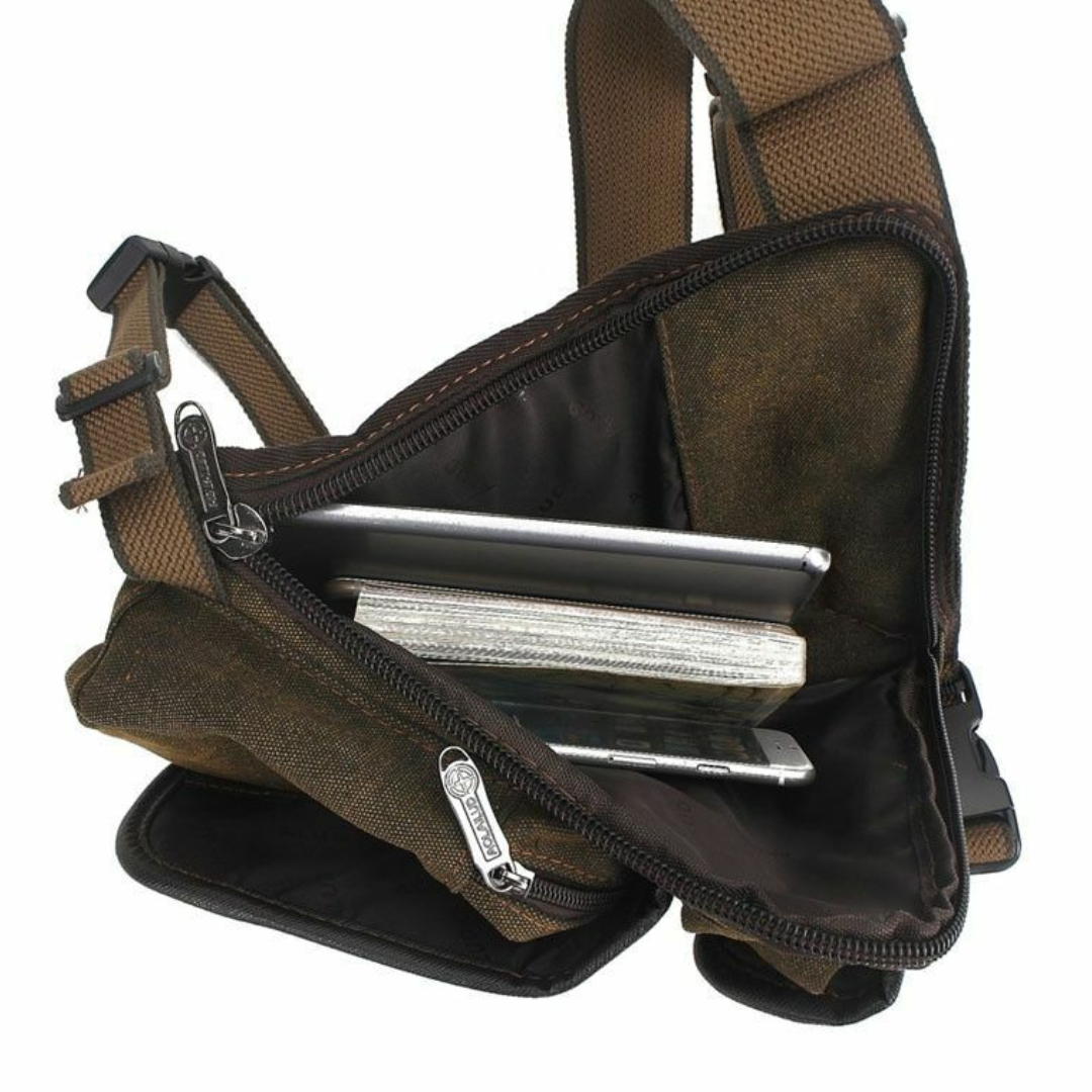 Motorcycle Leg Bag Durable Adjustable Outdoor Pouch