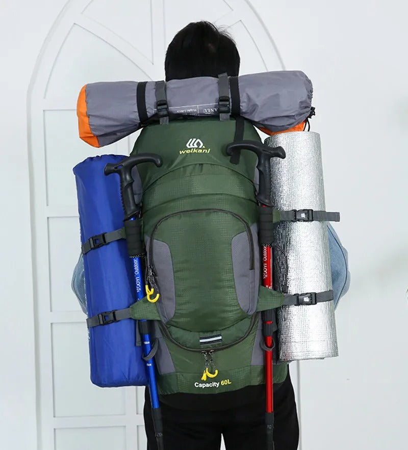Hiking Backpack – 60L Waterproof Nylon Pack | Everhikes