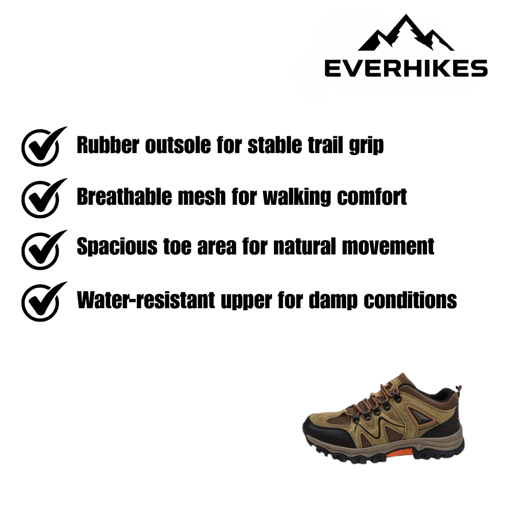 Hiking Shoes – Durable Water-Resistant Men’s Trail Shoes