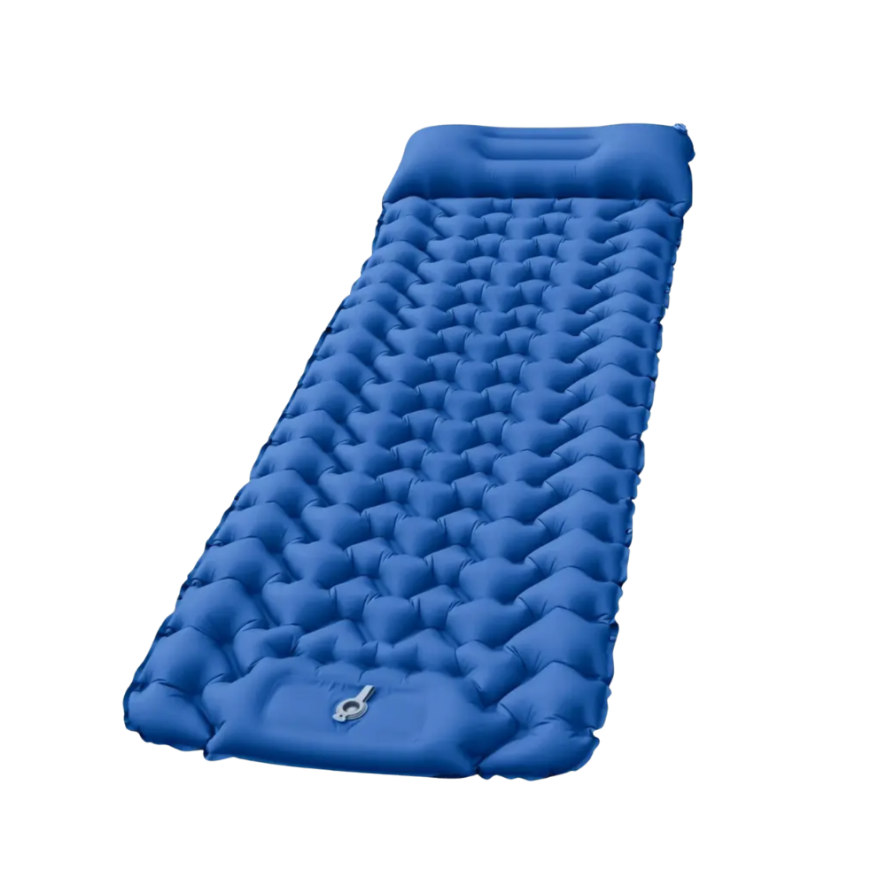 Camping Sleeping Pad Lightweight Inflatable with Built-In Pump