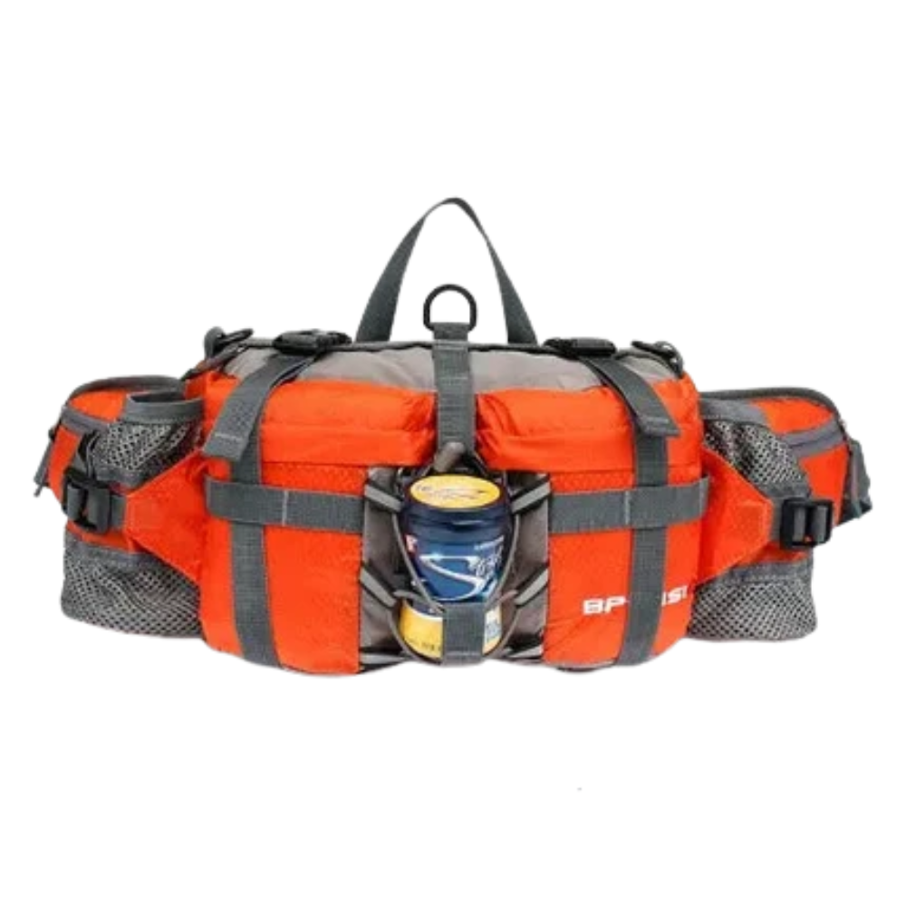 Hiking Waist Pack Waterproof 5L with Padded Back