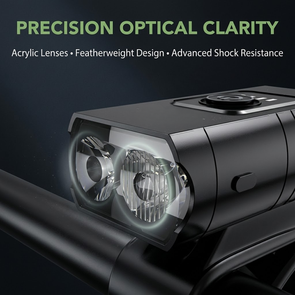 Bike Light Set Rechargeable LED with Front and Rear Lights