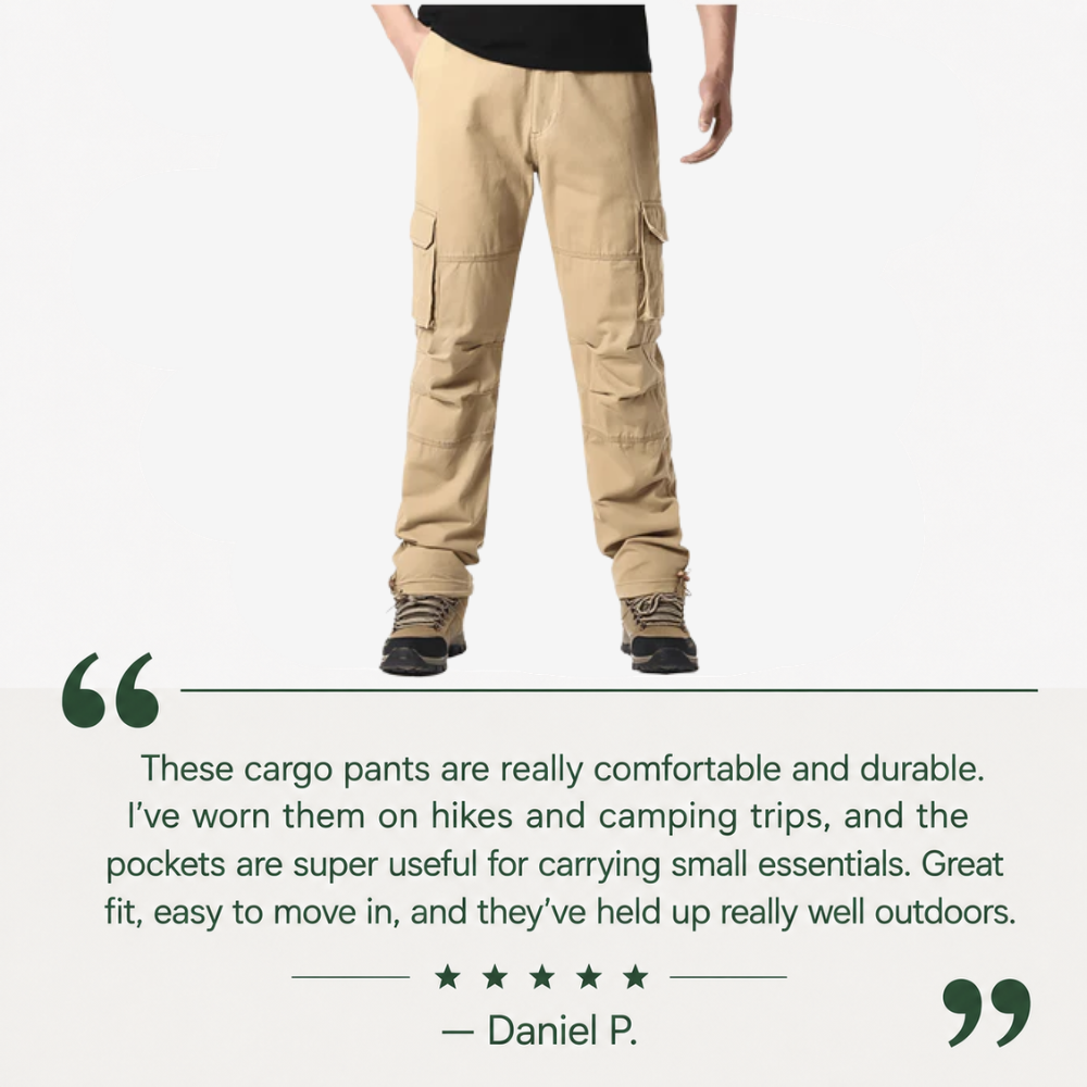 Hiking Pants, Breathable Cargo Trail Pants | Everhikes
