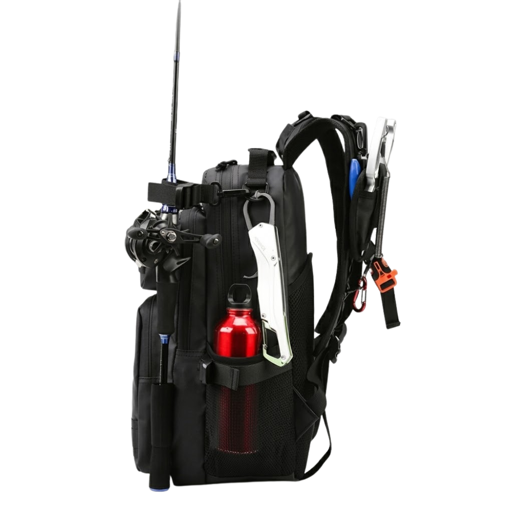 Fishing Backpack Water-Resistant with Rod Holders
