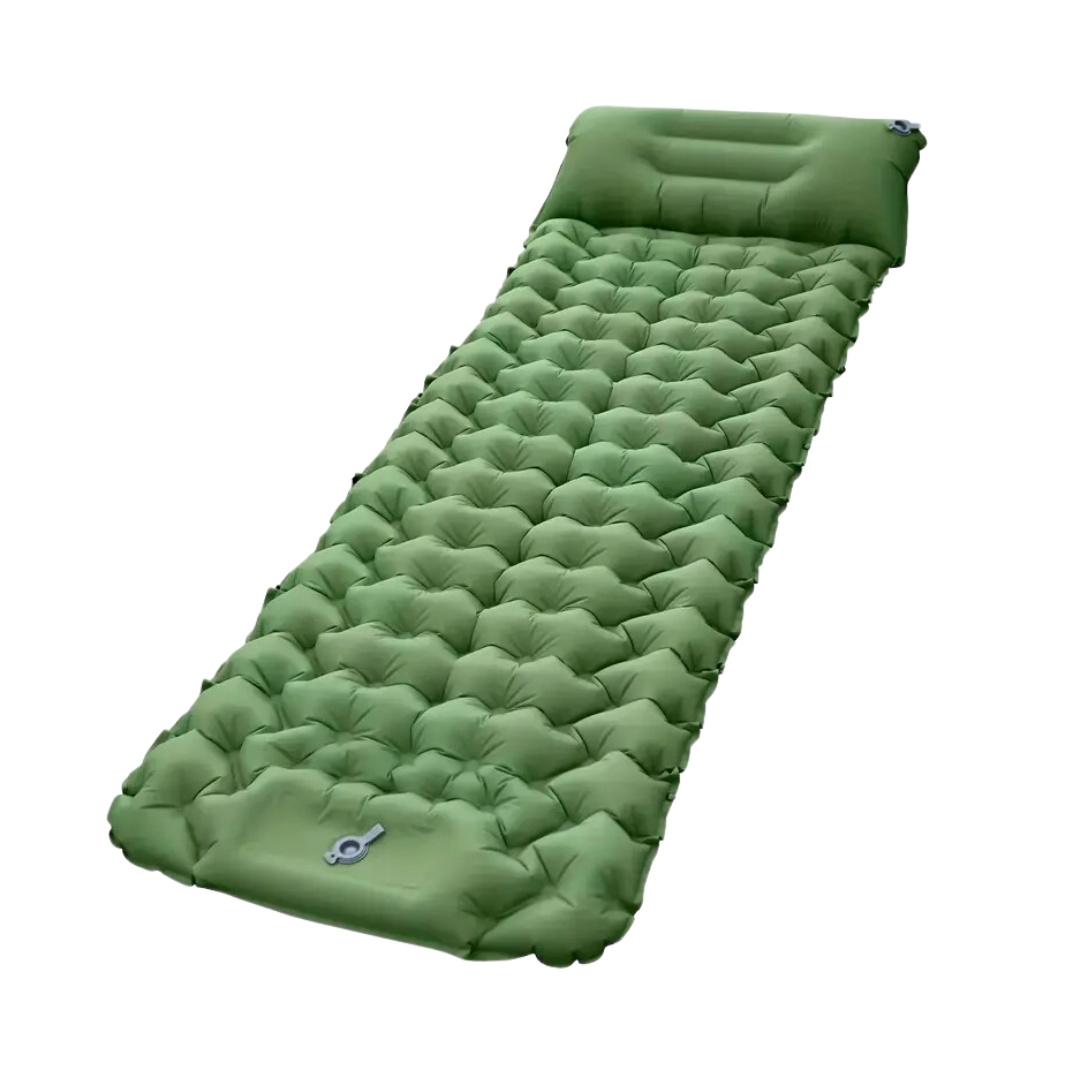Camping Sleeping Pad Lightweight Inflatable with Built-In Pump