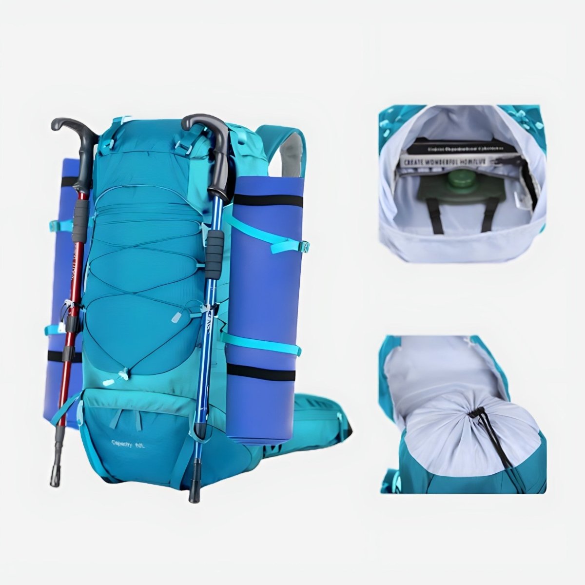 Durable Trekking Backpack with 50L Capacity | Everhikes