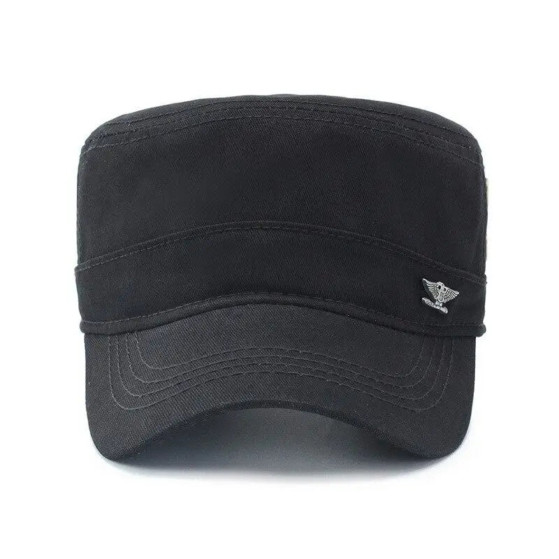 Hiking Cap, Breathable Cotton Curved-Brim Hat