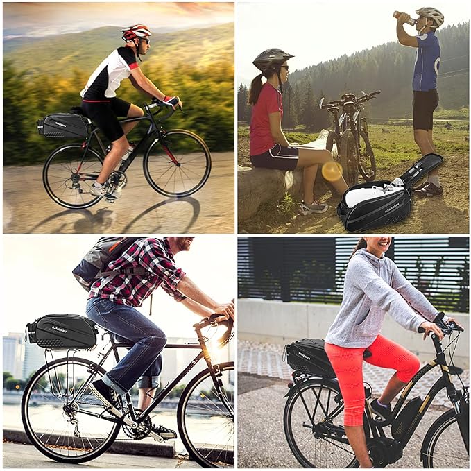 Bike Pannier, Water - Resistant Rigid | Everhikes - Everhikes