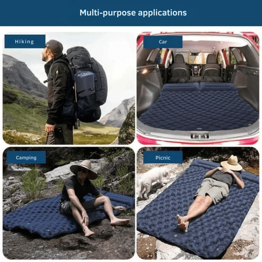 Camping Mattress – Lightweight Double Inflatable Pad | Everhikes - Everhikes