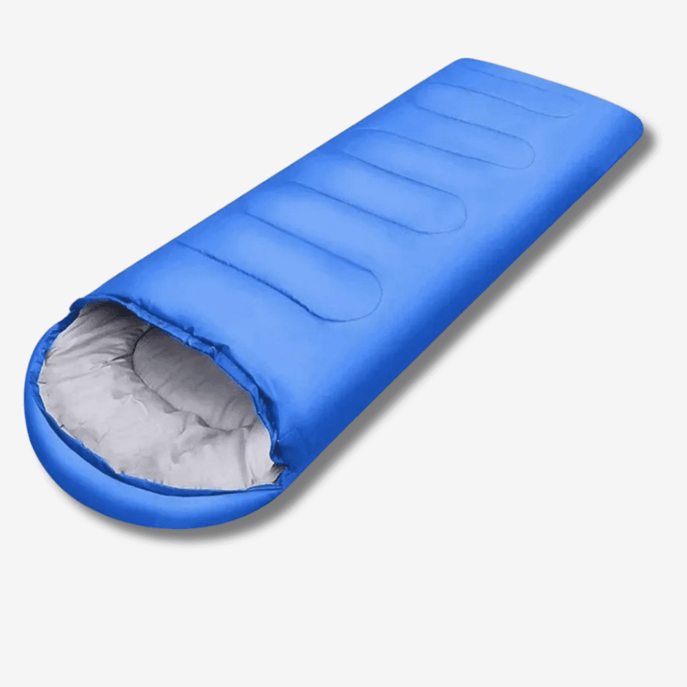 Camping Sleeping Bag, Lightweight - Summer Camping, Trekking & Travel - Everhikes