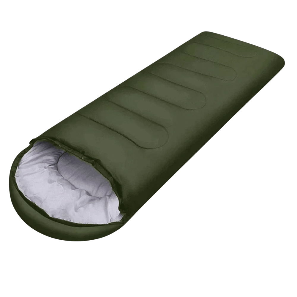 Camping Sleeping Bag, Lightweight - Summer Camping, Trekking & Travel - Everhikes