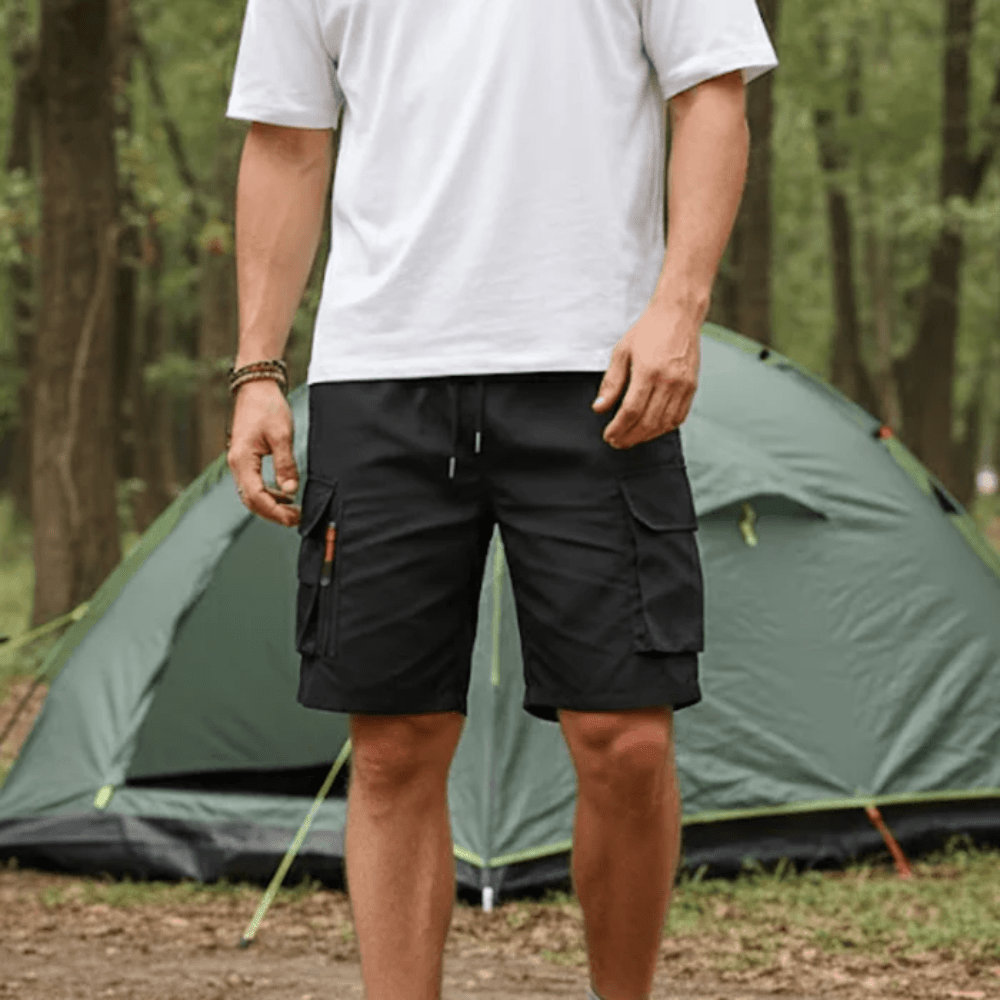 Cargo Shorts, Lightweight Zip - Pocket Hiking Shorts | Everhikes - Everhikes