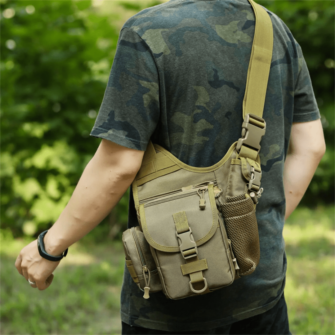 Crossbody Bag, Compact Water-Resistant for Hiking & Travel - Everhikes