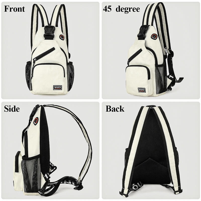 Crossbody Bag – Lightweight 5L Multi - Compartment Sling - Everhikes