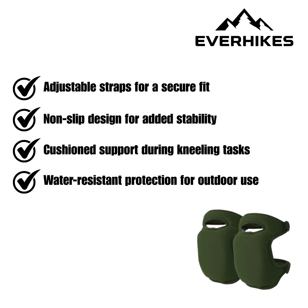 Cushioned Knee Pads - Comfortable and Durable Support - Everhikes