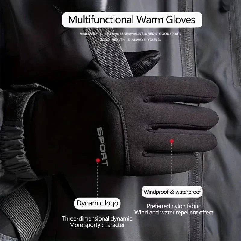 Cycling Gloves, Waterproof Thermal | Everhikes - Everhikes