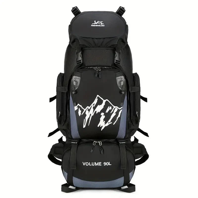 Hiking Backpack Waterproof 90L Large-Capacity Travel Pack
