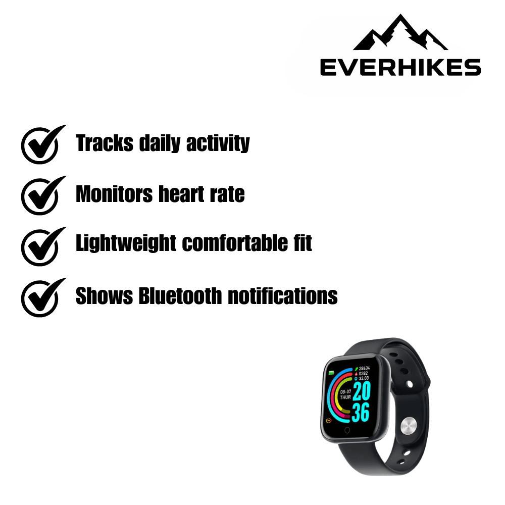 Fitness Watch Lightweight IP67 Activity Tracker | Everhikes - Everhikes