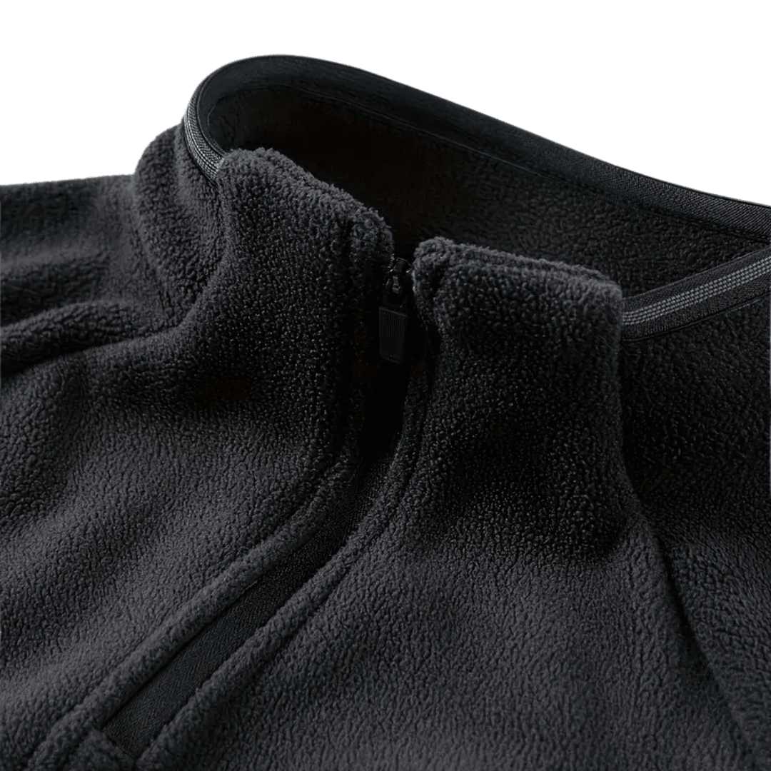 Fleece Jacket – Breathable Thermal Half - Zip Layer | Everhikes - Everhikes