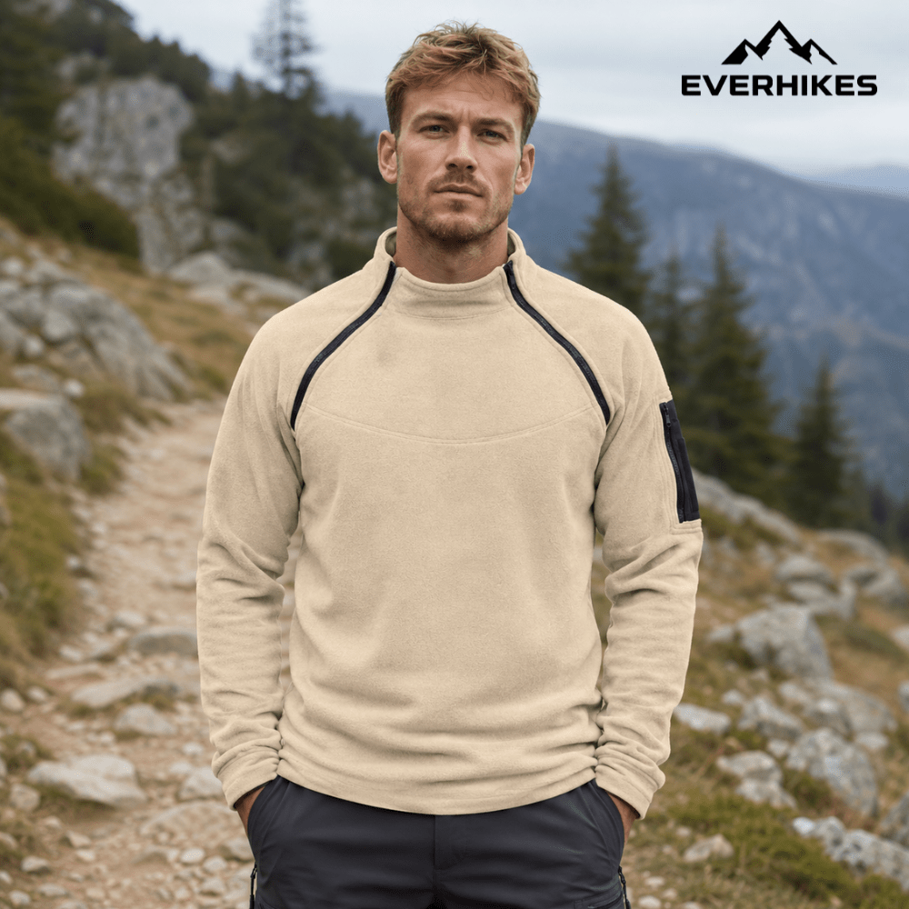 Fleece Pullover, Lightweight Breathable | Everhikes - Everhikes