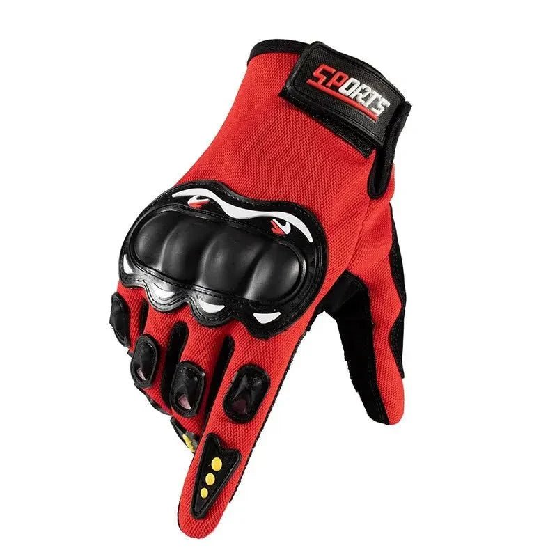 Full-Finger Motorcycle & Cycling Gloves, Touchscreen Fingertips - Everhikes