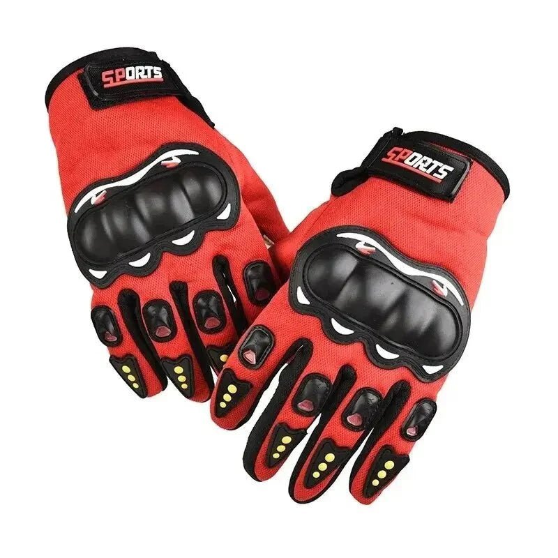 Full-Finger Motorcycle & Cycling Gloves, Touchscreen Fingertips - Everhikes