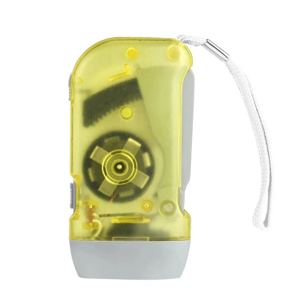 Hand Crank Flashlight – Lightweight LED Emergency Light - Everhikes