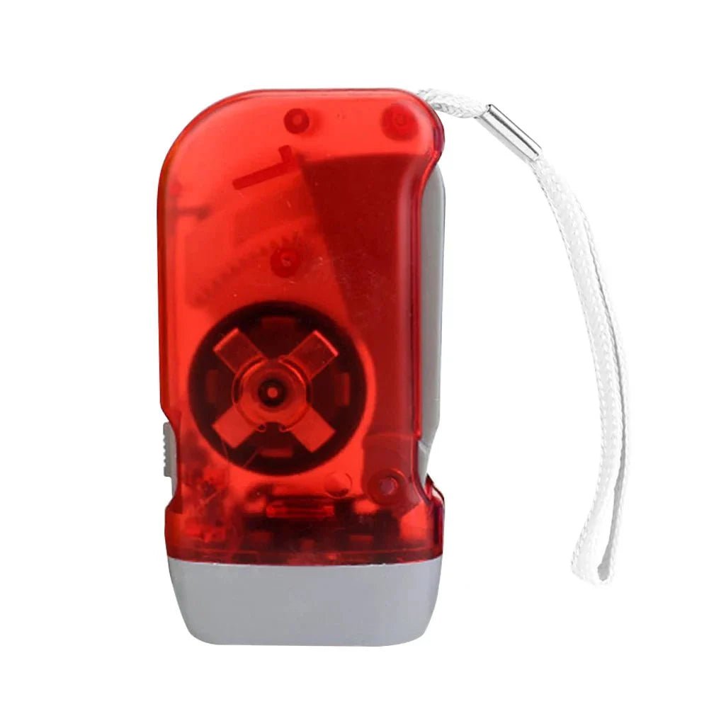 Hand Crank Flashlight – Lightweight LED Emergency Light - Everhikes