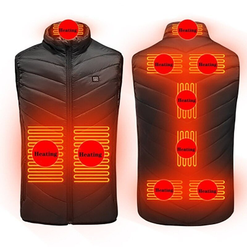 Heated Vest, Lightweight Water - Resistant Layer | Everhikes - Everhikes