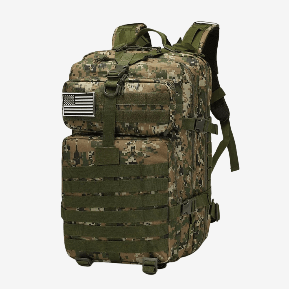 Hiking Backpack, Durable Waterproof 50L for Trekking, Camping - Everhikes