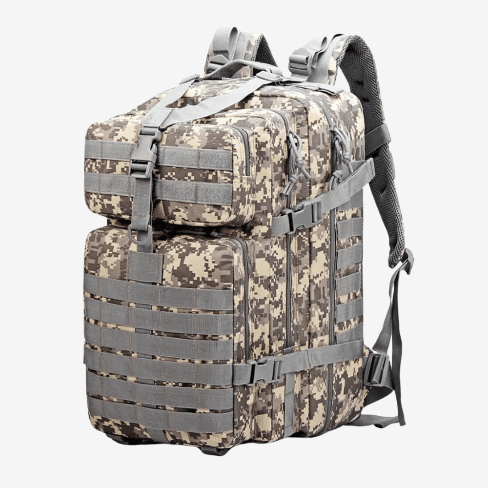 Hiking Backpack, Durable Waterproof 50L for Trekking, Camping - Everhikes