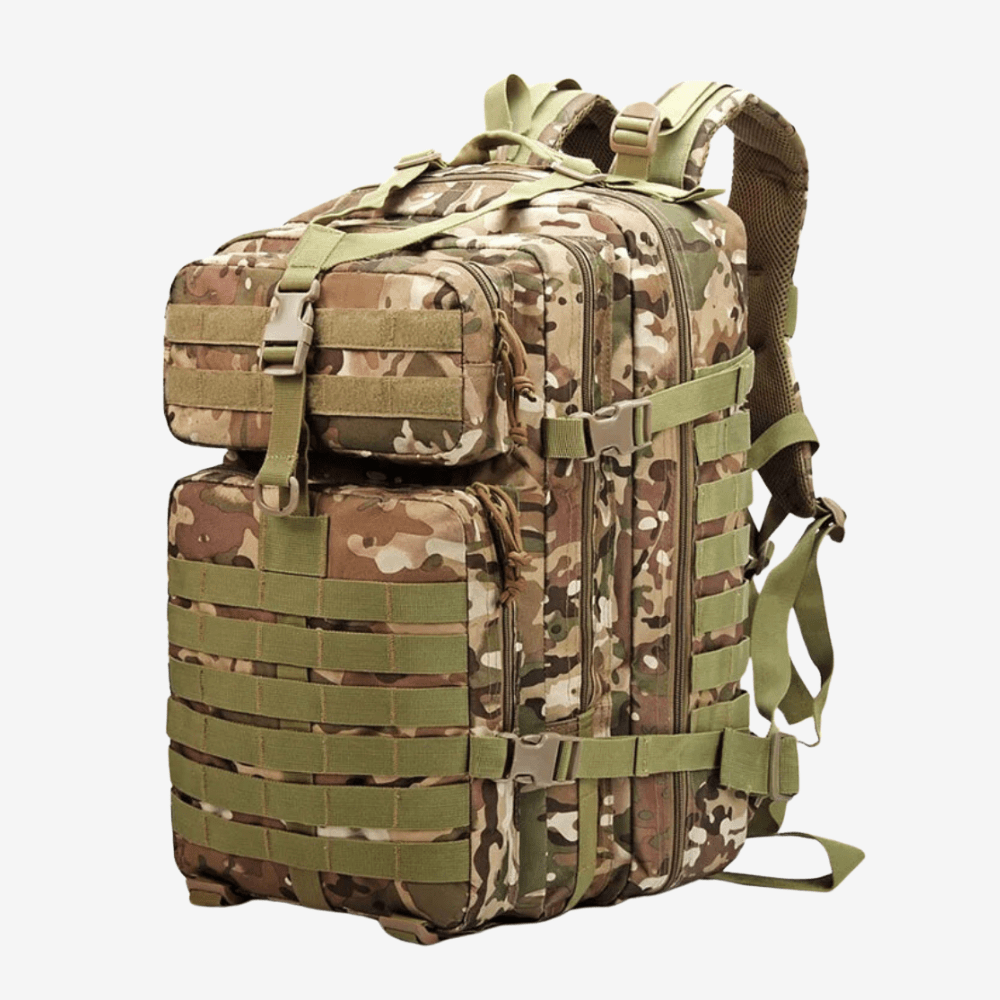 Hiking Backpack, Durable Waterproof 50L for Trekking, Camping - Everhikes